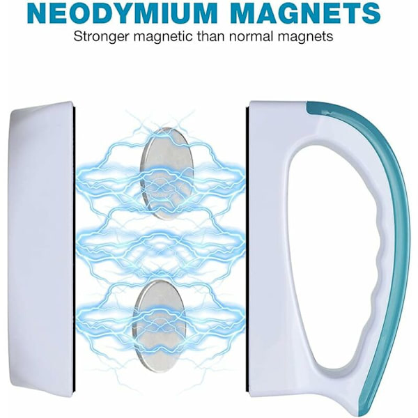 AQMBS1 pieni / 100g lasiharja magneettiharja akvaarion magneettiharja sopii kotikäyttöön