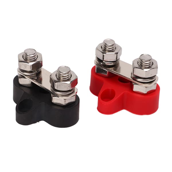 48V Rostfritt Stål Batteri Ström Stud Kopplingsplint för Lastbil Husbil Båt 5 16in 1 Pack