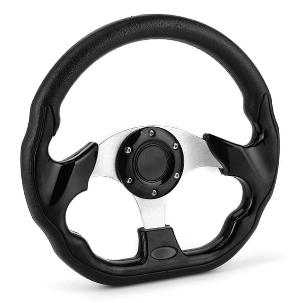 320 mm 12,5 tommer Racing Rat med Hornknap Universal Sort