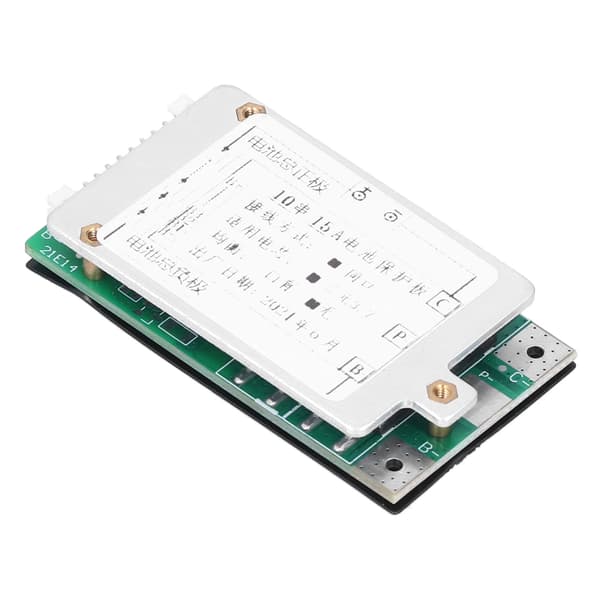 10S 15A 36V Li-jonbatteri BMS PCB-skyddskort utan balansering