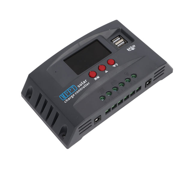 MPPT Solar Charge Controller Smart Automatisk anpassning 12V 24V 10Amp Solar Charge Controller för solsystem
