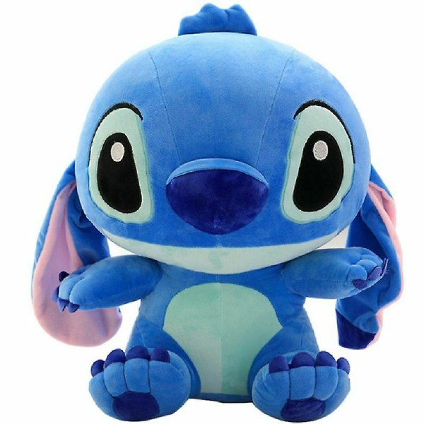 Söt Lilo & Stitch Plysch Blå Barn Tjej Mjuk Mjuk leksak Present 30 cm Deco