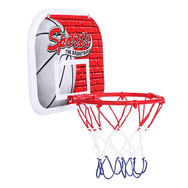 Barnas hengende basketballstativ, enkel montering uten boring S (1 stk)