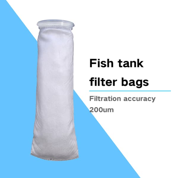 Lett Akvariepose med 200um Ringfilter Nett