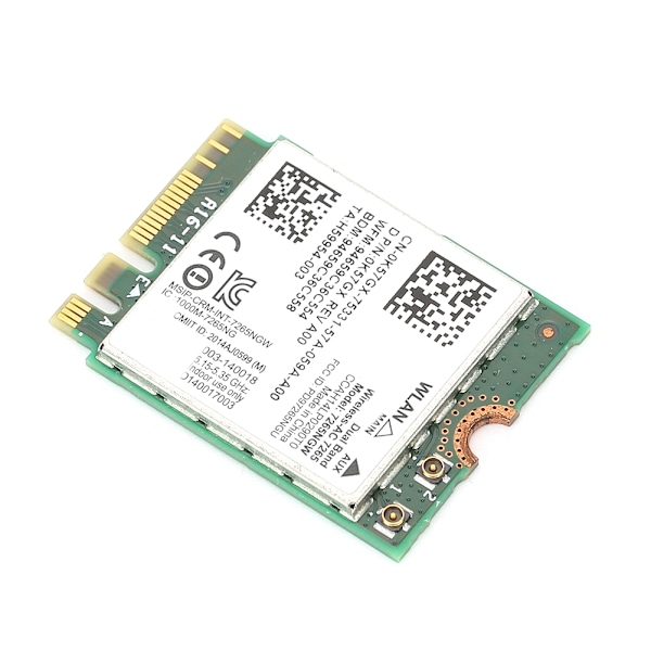 Trådløst netværkskort Dual Frequency til Intel AC7265 Wifi til Bluetooth 4.0 867mbps