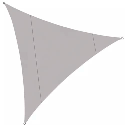 Solseil med UV-beskyttelse for terrasse - 4x4x4 m Grey gray