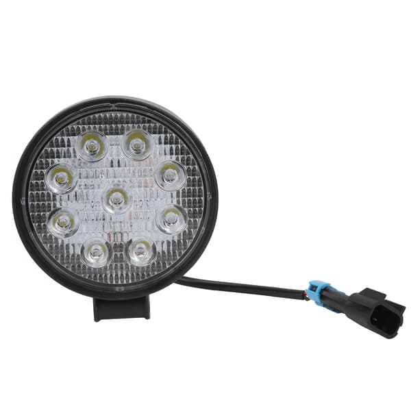 27W Rund 9 LED Arbeidslys IP67 Vanntett Universell Belysning