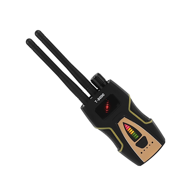 T-8000 RF Signal Detector: GSM Audio Finder & GPS Bug Scanner - Anti-Spy Device