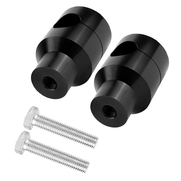 Parlyft 22mm Aluminium Legering Motorcykel Styr Sort