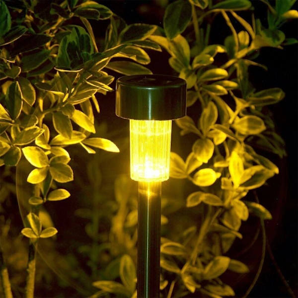5kpl 5,5cm aurinkopaneeli yksi led-valo soveltuu katselemaan pihaa, nurmikkoa, puutarhan maapistorasian lämmin valo