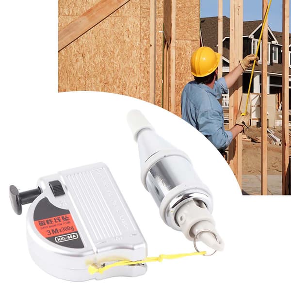 Magnetisk lodd med hengeledning hammer 3 meter