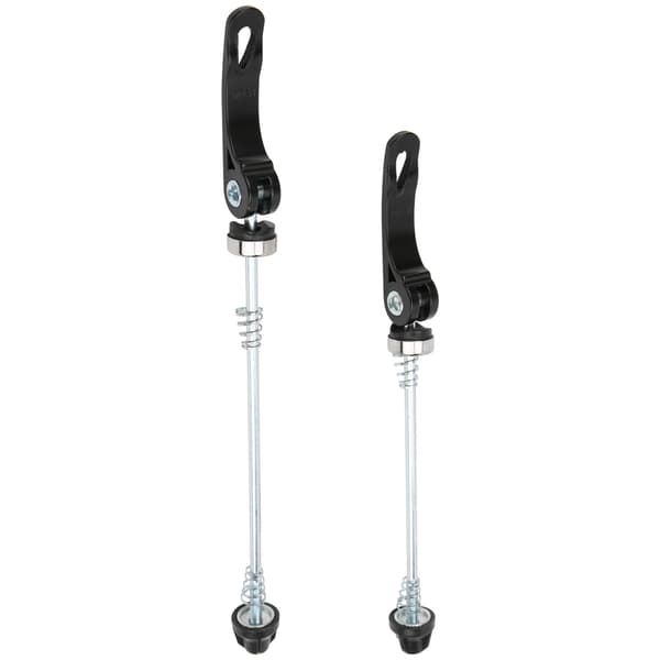 1 par quick release spyd til cykel foran bagpå landevejscykel tilbehør sort