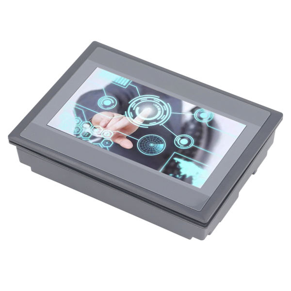 7 tommer TFT LCD HMI Touch Screen 12 Input 8 Output PLC Display Panel til FX3U 20 40 48MRT DC4V 1A