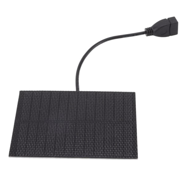 5W monokristallin silikon solpanel mobiltelefon laster mini solpanel