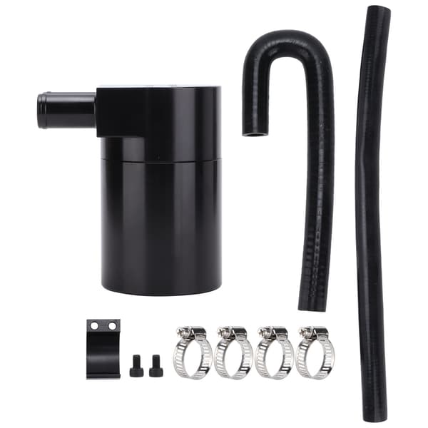 Dobbeltbaffel oljefangsttank med slangesett for N54 335i 135i E90 E92 E82 2006-2010