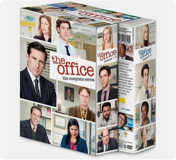 The Office Sesonger 1-9 TV-serie Engelsk undertekst DVD (39-disker) Samleboks