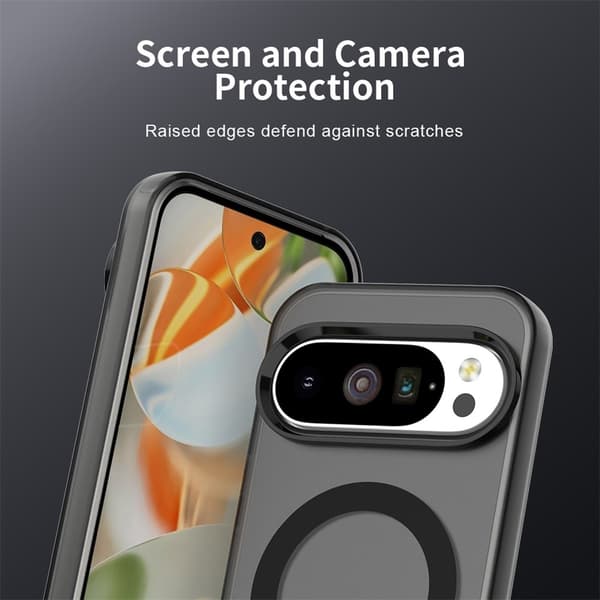 Google Pixel 10 Pro Candy Series Hybrid Cover - Sort Svart black