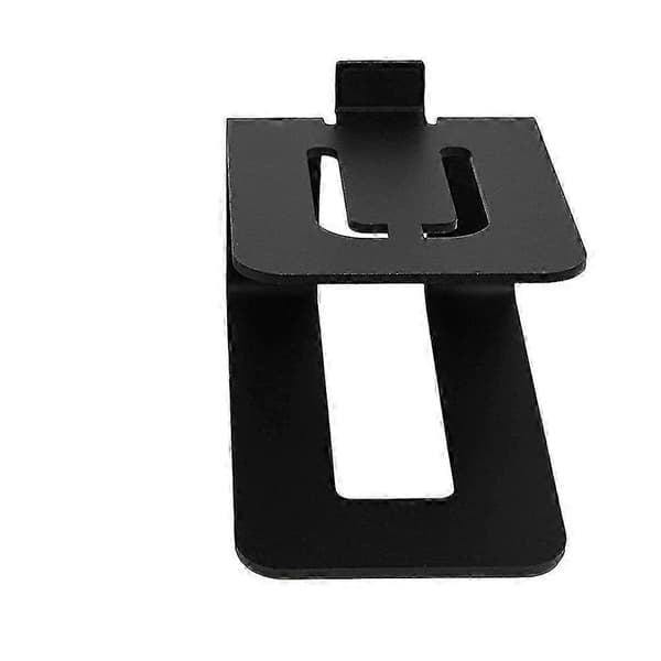 Bordhøjttalerstativer, lydhøjttalerstativer til studiemonitorer, bogreolhøjttaler-desktop-højttalerstativer Black