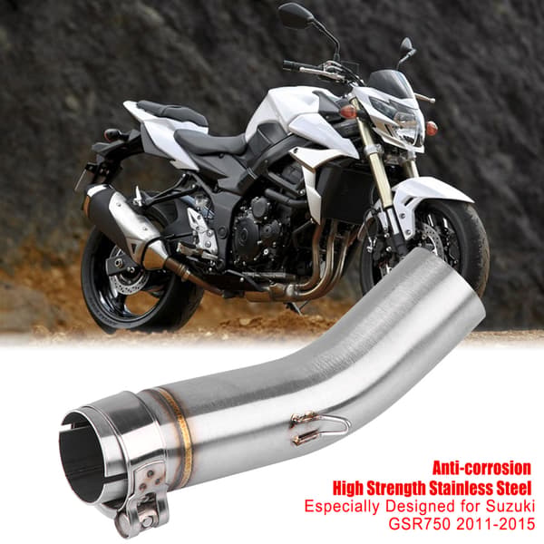 Suzuki GSR750 2011-2015 Motorcykel Udstødningssystem Midterste Rørforbindelse