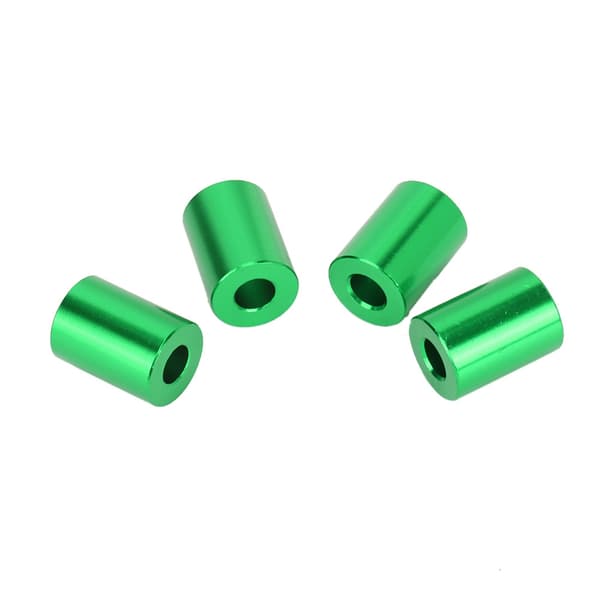 Motorhjelm Ventilation Spacer Riser i Aluminiumlegering til 6mm Motor (Grøn)