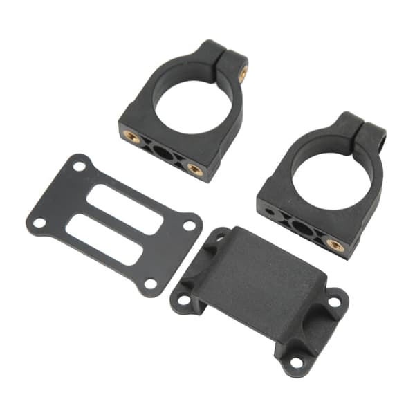 XT90 plugg fast hållare Plast Lättviktsstabil XT90 plugg fast monteringsfäste för 10 mm rör