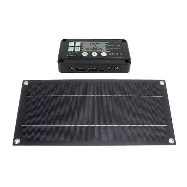 Monokristallin solpanel 600W 18V för bil husbil flygplan utomhus jordbruk plantering
