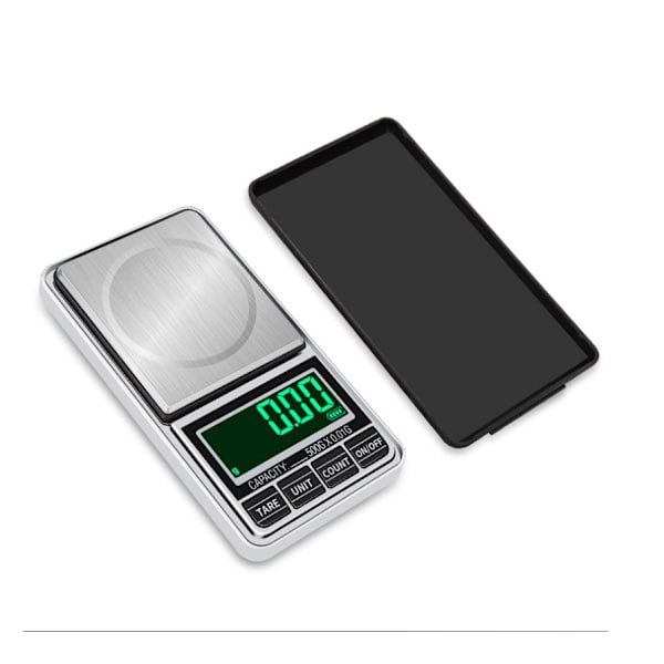 Electronic Scale Mini Portable USB Plug-in Smycken Scale 0,01g Noggrannhet (300g/0,01g + USB -kabel)