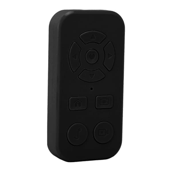 Bluetooth V4.2 Fjernbetjening: Kameraudløser, Videostyring, Sidevender til Android - Sort