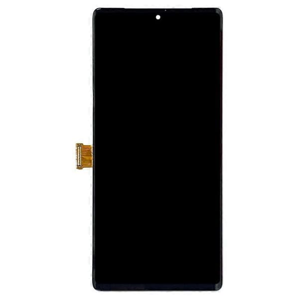 OLED Material LCD-skærm med ramme til Google Pixel 6 Pro G8VOU - Til Google Pixel 6 Pro