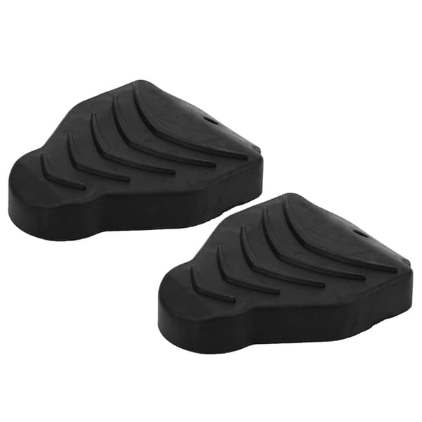 1 par sorte cykelpedaler Cleats Protector Beskyttelseskappe Kompatibel til Look Delta