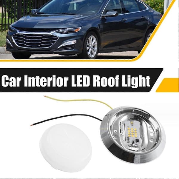 Base Lens Dome LED-lampe med dæksel til Chevrolet Camaro Chevelle Impala Nova læselampe biltilbehør 8732777