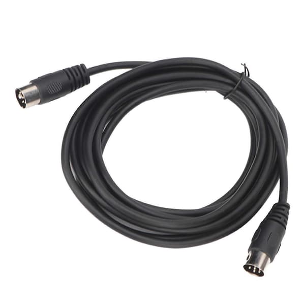 6-pinners DIN-kabel hann til hann Plug and Play lydsignalforbindelse DIN-forlengelseskabel for digital De[ht]