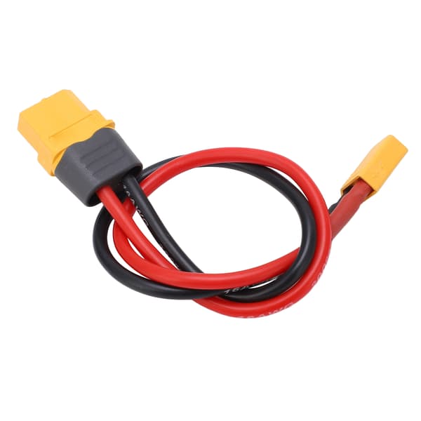 XT60 Hun til XT30 Han Adapterkabel 16AWG Silikoneledning til RC 23,5 cm