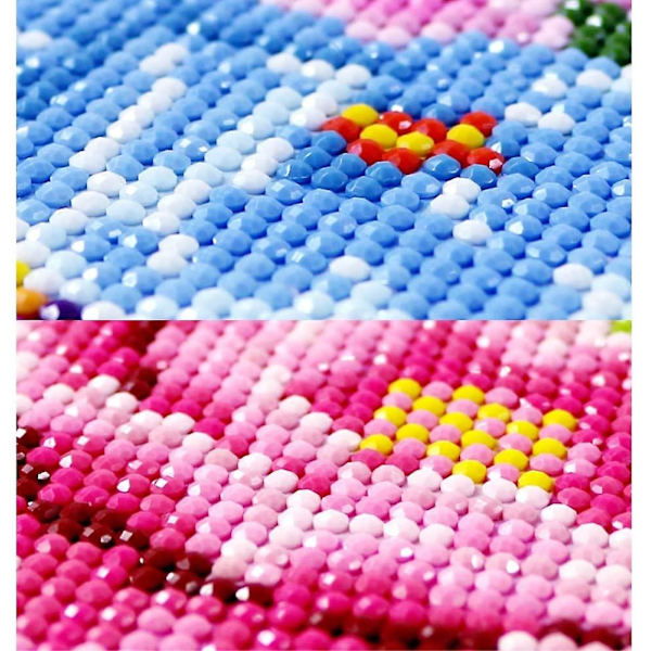 Heta Nya Gör-det-själv 5d Diamond painting Kristaller Diamantbroderi Strass Målning Limfärg Efter siffror Stitch Art Kit Heminredning Väggdekaler - I