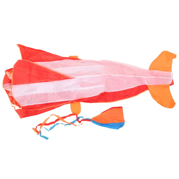 Delfin Drake Polyester 3D Eläin Parafoil Ulkolelu Punainen
