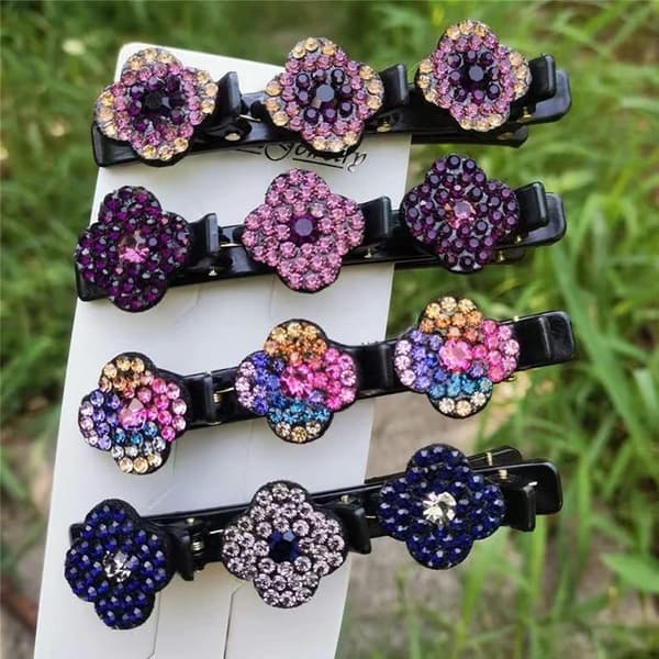 [HT]8 kpl kimaltelevia hiusklipsejä