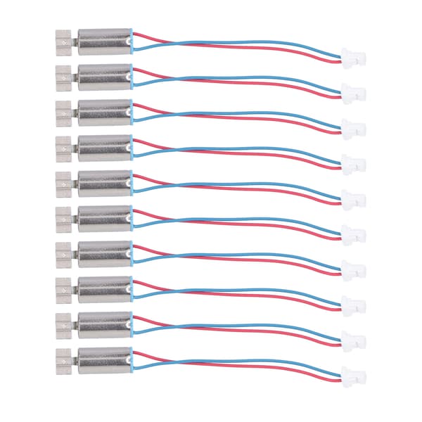Høyeffektiv Mini Coreless Motor for Gamepad 10 stk 1.5V-3V 6x12mm