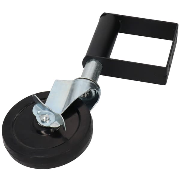 Fjederbelastede portruller Multifunktionel aluminium 5 tommer 90 kg kapacitet sort