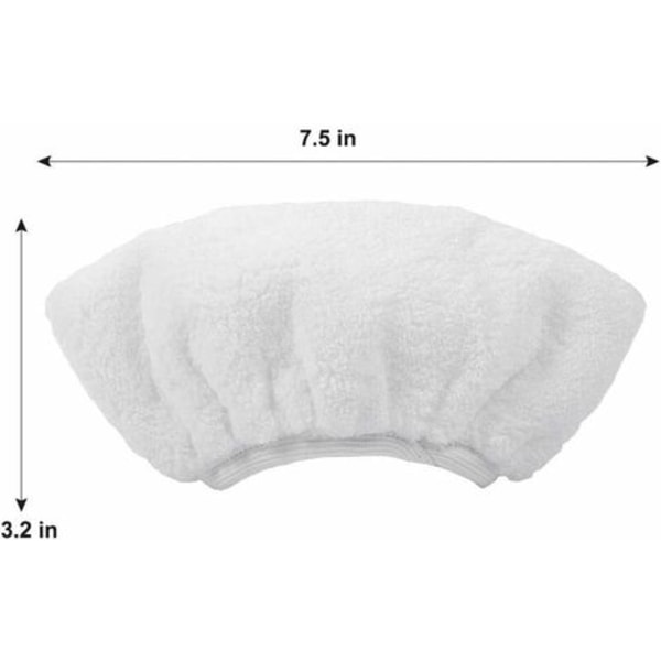 8 st mikrofiberdukar för Kärcher, dukar för handmunstyckestillbehör för ångtvätt SC 1, 2, 3, 4, 5
