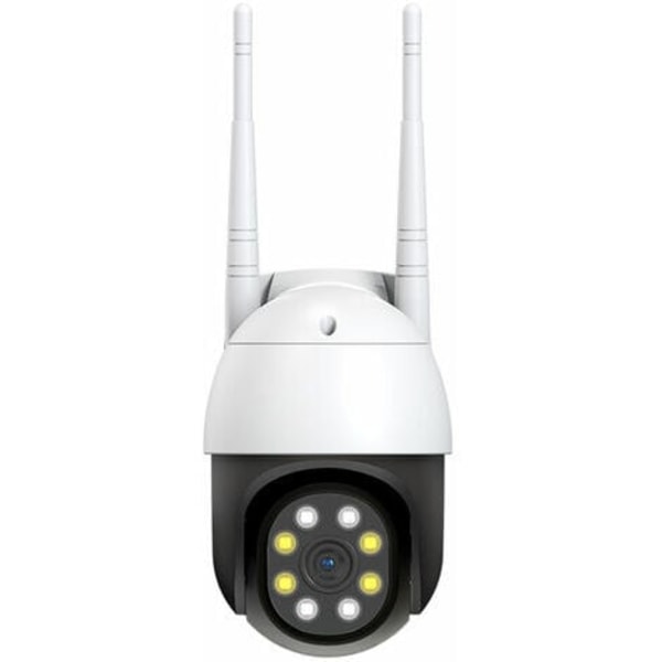 720P trådløst PTZ WiFi utendørskamera med 360° visningsvinkel, nattsyn, toveis lyd, bevegelsesdeteksjon, Yoosee-app