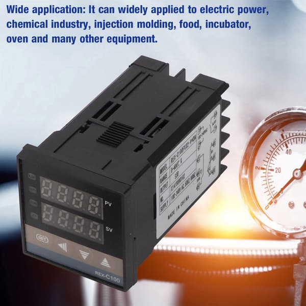 Digital LED Temperaturstyring Termostat 0-400℃ AC110V-240V