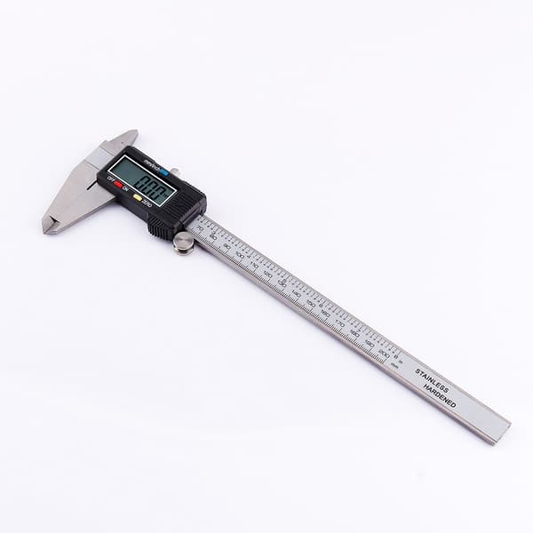 Digital LCD Vernier Caliper 0-200mm Måleværktøj i rustfrit stål