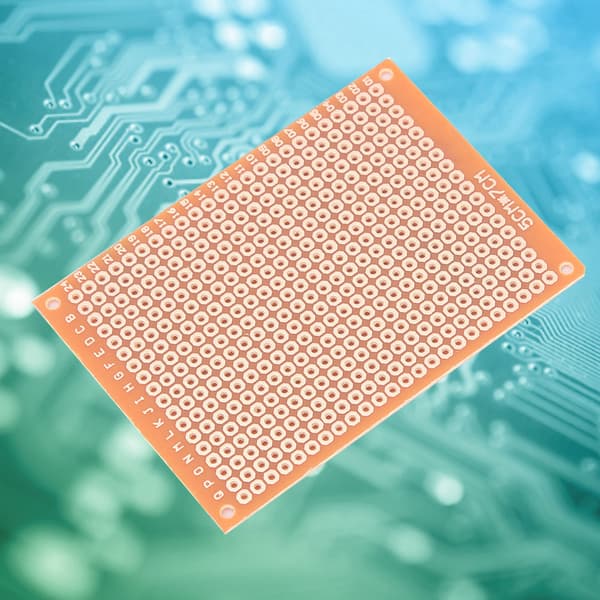 Universal Enkel Sidig Prototyp PCB Kopplingsdäck 10st 5x7cm
