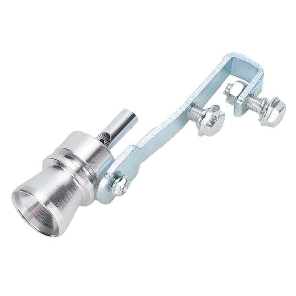 Turbo Lyd Hale Hals Eksosrør Fløyte Aluminium Legering Sølv TC M