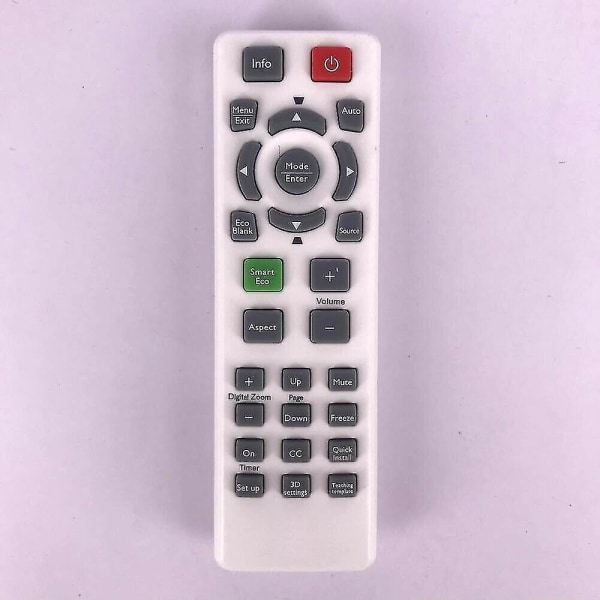 erstatte Rc02 For Benq Dlp projektor fjernkontroll Ms504 Mx505 Ms521p Ms522
