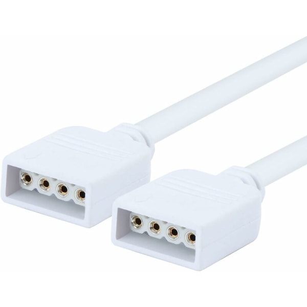 2,5 m hvid 1RGB lysstang lysstang forlængerkabel LED4P1M farverig lysstang kabelforbindelsesterminal