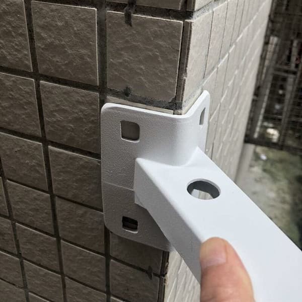 Debuns – Utomhus Dome Säkerhetskamera – 90° Aluminiumfäste – 360° Rotation – Enkel Installation – För CCTV Övervakning