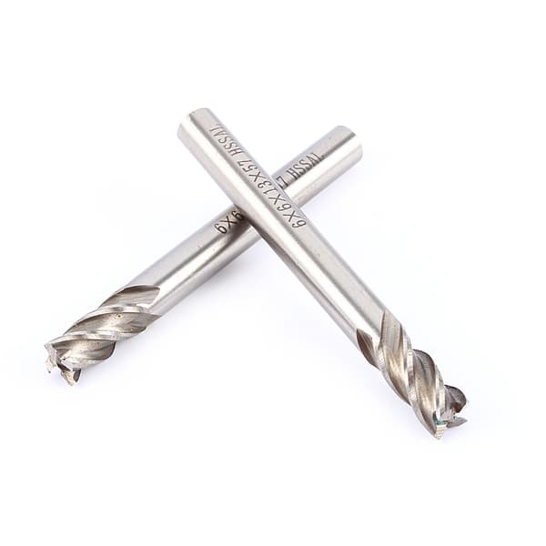 Premium HSS CNC-skaft 4-spårs pinnfräs borr 4 mm till 12 mm