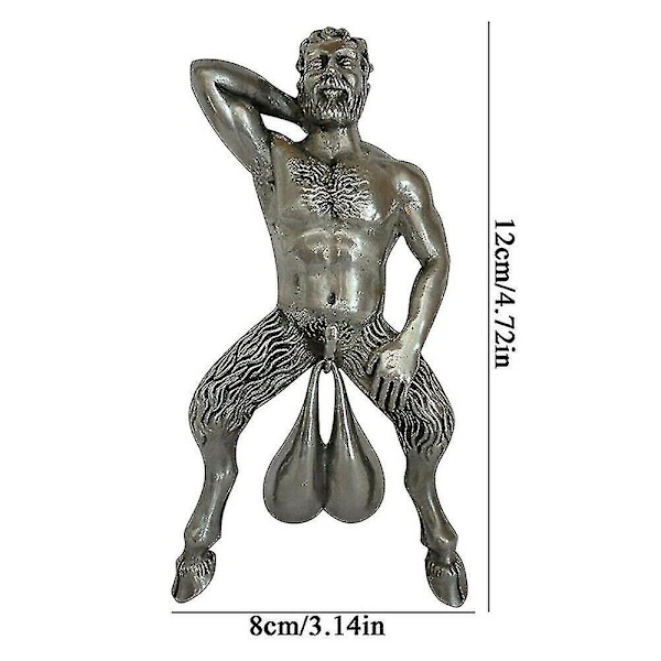 Ovikellohartsi-ornamentti ulkopuutarhan koristelupatsas silver