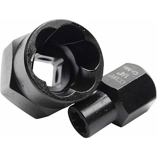 13 ST. Socket Mutter Extractor Set ∣Socket Set Rundad Bult Extractor∣Sexskruvutdragare